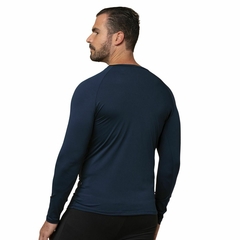 Camiseta Proteção Uv Térmica Masculina Azul - loja online