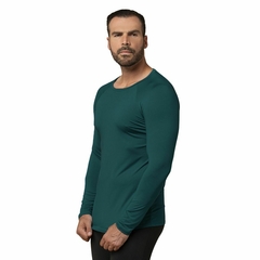 Camiseta Proteção Uv Térmica Masculina Verde - loja online