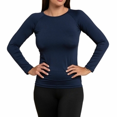 Camiseta Proteção Uv 50+ Térmica Feminina Azul na internet