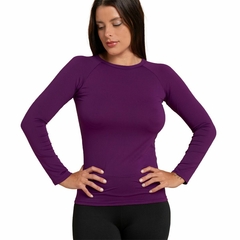 Camiseta Proteção Uv 50+ Térmica Feminina Roxa - The UNI