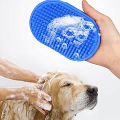 Escova Banho Massageadora Pet (HTRB001S)