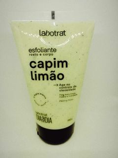 Esfoliante rosto e corpo - Capim limão - Labotrat.