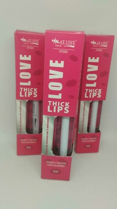 Gloss Thick Lips - Efeito de Volume em 5 minutos - Max Love