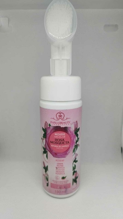 Mouse Micelar Rosa Mosqueta Espuma de Limpeza Facial Phallebeauty.