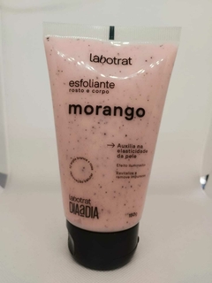 Esfoliante Rosto e Corpo Morango Labotrat.