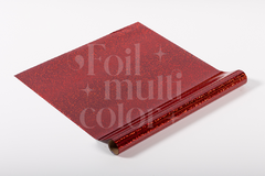 FOIL ROJO GLITTER