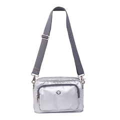 CrossBody Laura Metálica Plata - comprar en línea