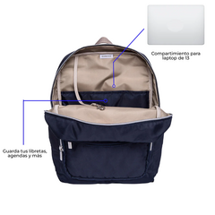 BackPack Grande Azul Marino en internet