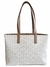 Bolsa Tote Tommy Hilfiger Blanco con Café - comprar en línea