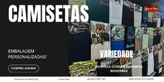 Banner da categoria Camisetas