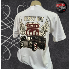 Camiseta Branca Route 66