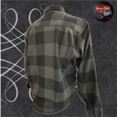 Camisa Xadrez - Cinza e Preto - comprar online