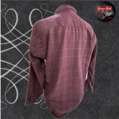 Camisa Xadrez - Bordô - comprar online