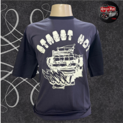 Camiseta Cinza Chumbo Motor