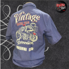 Camisa Jeans Moto Vintage - comprar online