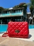 Bolsa Mini de couro Matelassê Vermelha com alça de corrente com couro Babi - Hendy Bag | Bolsas de Qualidade e Estilo para Elevar seu Look