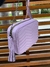 Bolsa de Couro quadrada violeta Tamara Hendy Bag Metal Onix na internet