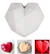 Molde Silicona Corazón Diamante 3D - comprar online