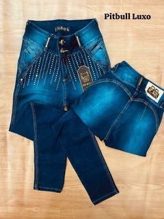 calça jeans pit Bull luxo