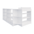 Fabricato - Balcão Lzão Caixa Vitrine + 2 Balcões Vitrine - Branco