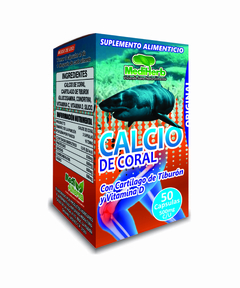 CALCIO DE CORAL frasco C/1 frasco de 50 capsulas