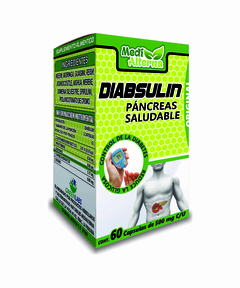 DIABSULIN - caja C/1 frasco de 60 capsulas