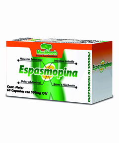 ESPASMOPINA - caja C/1 frasco de 60 capsulas