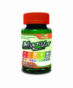 MULTIVIT VITAMINAS Y MINERALES FRASCO/60 CAPSULAS