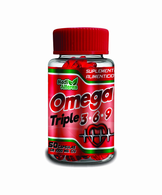 Omega Triple 3 6 9 Frasco C 50 Capsulas