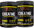 Universal Nutrition Creatine creatina monohidratada Creatine em pote de 200g - Kit x2 u