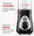 Liquidificador portátil Mondial Personal Blender DG-01 750 mL preto e prata 127V na internet