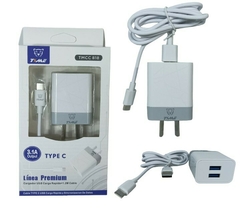 Cargador time 3.1 tipo C 2USB