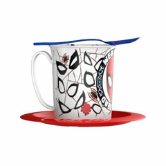 Taza + plato + cuchara - comprar online