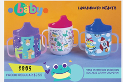 vaso con 2 asas infantil