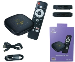 TVB-48012 TV BOX WIFI 5G +COMANDO DE VOZ