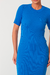 Vestido Clareslan Curto Canelado Fretch New - comprar online