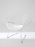 Sillón Poltrona Diamond Bertoia Cromado - comprar online