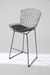 Banqueta Bertoia Negra/Blanca Premium