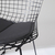 Silla Bertoia Color Negro/Blanco - comprar online