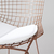 Silla Bertoia Color Cobre - VARAS HOME