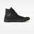 Tênis converse chuck taylor all star monochrome hi • preto - loja online