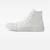 Tênis converse chuck taylor all star monochrome hi • branco na internet