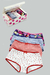 PACK X 4 CULOTTES ALGODÓN Y LYCRA MINI ART. 12176