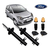 Par Amortecedor+ Kit Dianteiro Fiesta Hatch Sedan 2012 2013