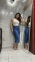 Pantacourt Jeans Rachados Laterais - Estonada