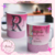 Caneca Faixa de glitter Modelo Rayssa