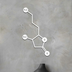 Quadro Escultura de Parede, Fórmula do whisky, em Acrílico - comprar online