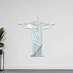 Quadro Escultura de Parede Cristo Redentor, Rio, em Acrílico - Parede Com Estilo | Arte e design Atual