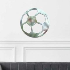 Quadro Escultura de Parede Bola de Futebol, em Acrílico na internet