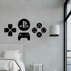 Conjunto Decoração Gamer em Acrílico - comprar online